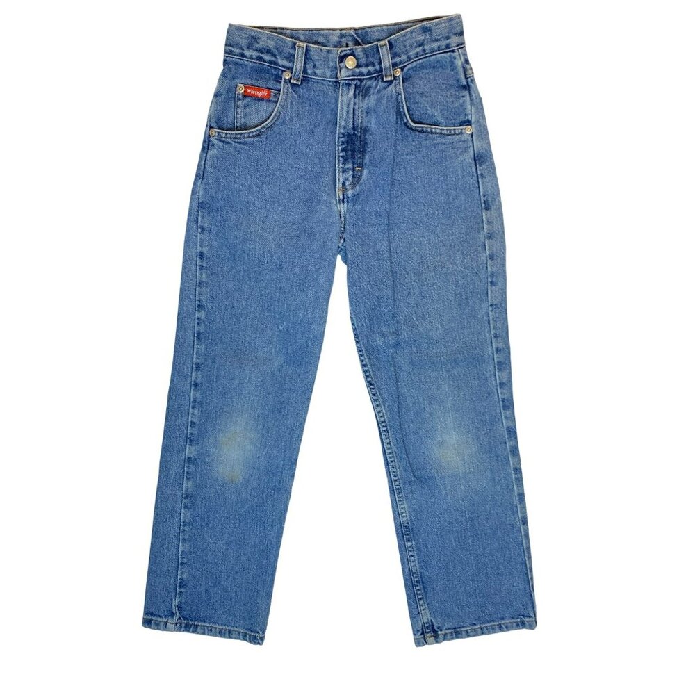 Vintage Wrangler Jeans Size 12 Womens 24 x 26 High Rise Mom Jeans Y2K
